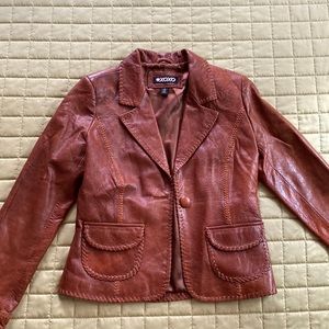 Vintage beautiful leather jacket, size S
